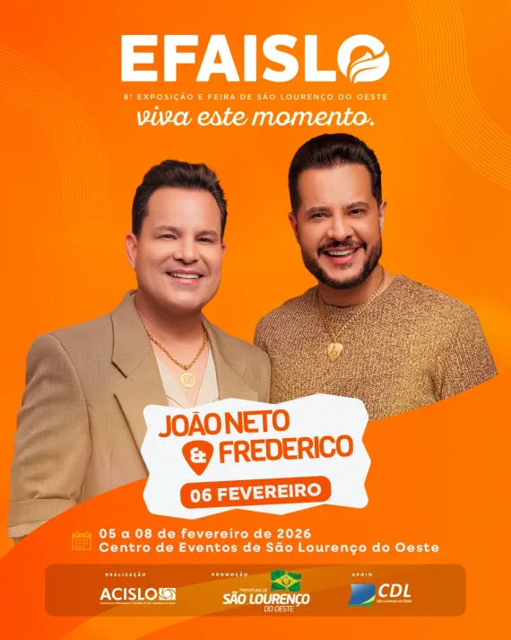 Show com João Neto e Frederico