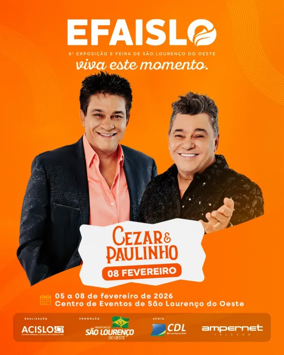 Show com Cezar & Paulinho 