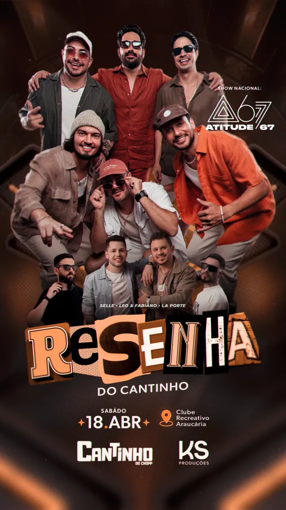 Resenha do Cantinho com Atitude 67