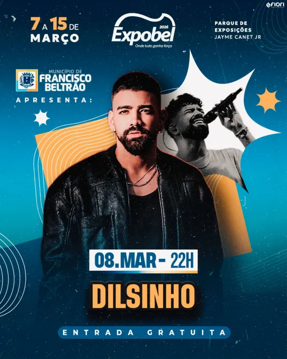 Expobel 2026: Show com Dilsinho