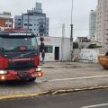 Explosão em posto de gasolina desativado deixa feridos em Lages — Foto: Corpo de Bombeiros/Divulgação