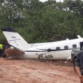 Queda aconteceu quando aeronave se aproximava do aeroporto de Barcelos - Foto: Portal Remador