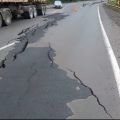 Pista rachada provocou foi interditada por risco de colapso – Foto: DNIT/Divulgação/ND