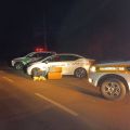 Abordagem foi feita após polícia receber informações do crime (Foto: PMRv)