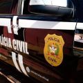 Carro da Polícia Civil de Santa Catarina — Foto: Polícia Civil/Divulgação