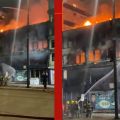 Incêndio atingiu pousada e deixou mortos em Porto Alegre — Foto: Arquivo pessoal