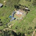 Santo Amaro da Imperatriz (SC) registrou tornado na sexta-feira (9) — Foto: Defesa Civil/Divulgação