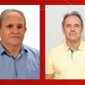 Candidatos a prefeito de São Francisco de Assis: Ademar Antônio Dal Rosso Frescura (PP) e Paulo Renato Cortelini (MDB) — Foto: TSE/Divulgação