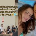 Jovens se encontraram após vídeo em Balneário Camboriú viralizar — Foto: Redes sociais/ Reprodução