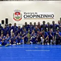 Equipe bicampeã em 2025 - Foto: Arquivo/Futsal São Lourenço