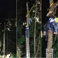 Foto: Corpo de Bombeiros/Arte Oeste Mais