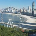 Balneário Camboriú (SC) tem o metro quadrado mais caro do país — Foto: Jornal Nacional/ Reprodução