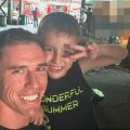 Fernando e o filho Eduardo (Foto: Divulgação)